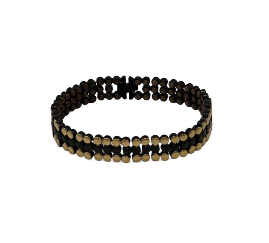 316L Nora Negro y Oro